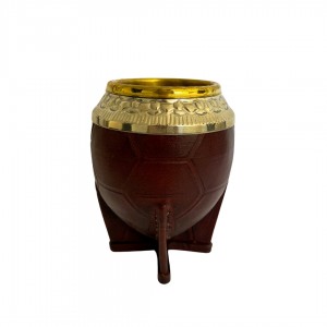 Torpedo Imperial  with golden crown  ( wrought leather ball )
